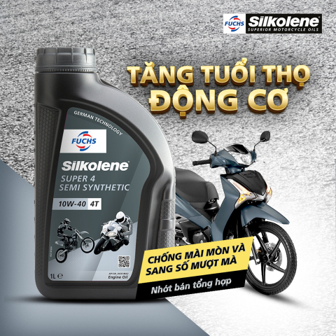 Nhớt Fuchs Silkolene Super 4 10W40 1L