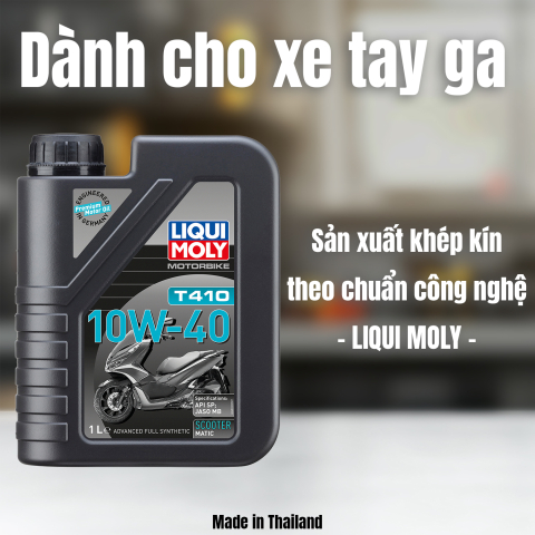 Nhớt Liqui Moly T410 Scooter 10W40 1L