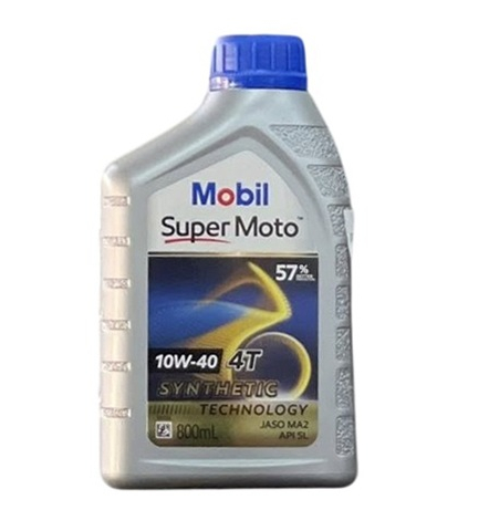 Nhớt Mobil Super Moto 10W40 800ml
