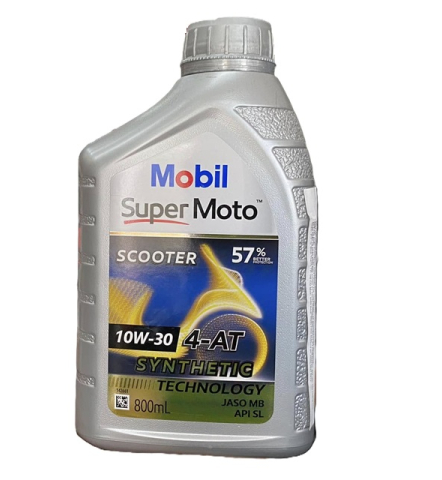 Nhớt Mobil Super Moto Scooter 10W30 800ml