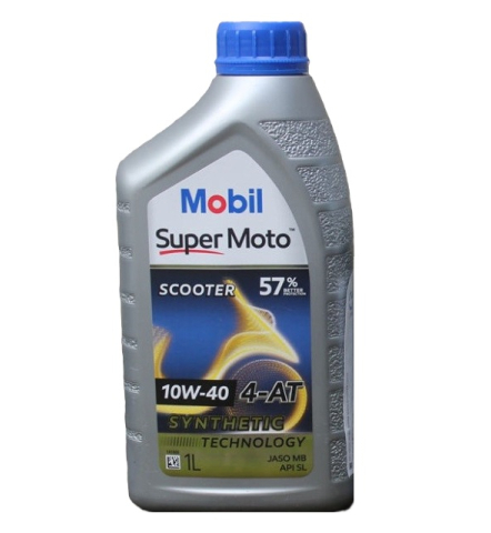 Nhớt Mobil Super Moto Scooter 10W40 1L
