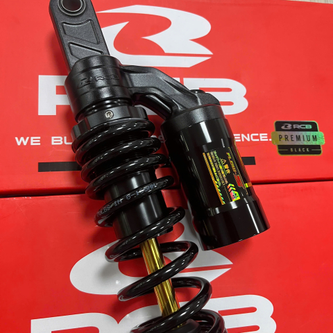 Phuộc RCB Flow S ty vàng cho Vario, Click chính hãng