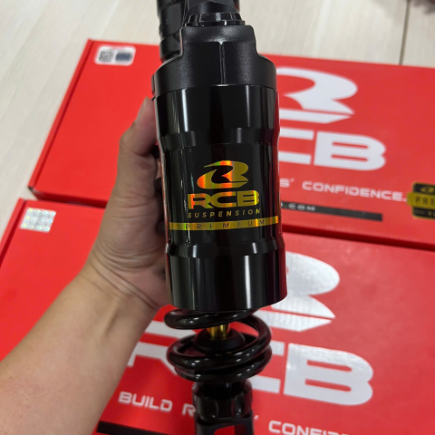 Phuộc RCB Flow S ty vàng cho Vario, Click chính hãng