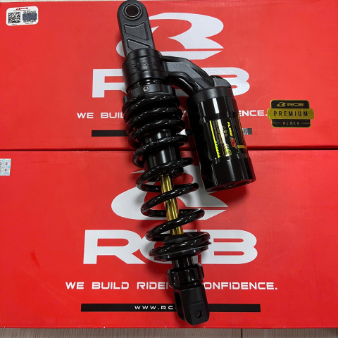 Phuộc RCB Flow S ty vàng cho Vario, Click chính hãng