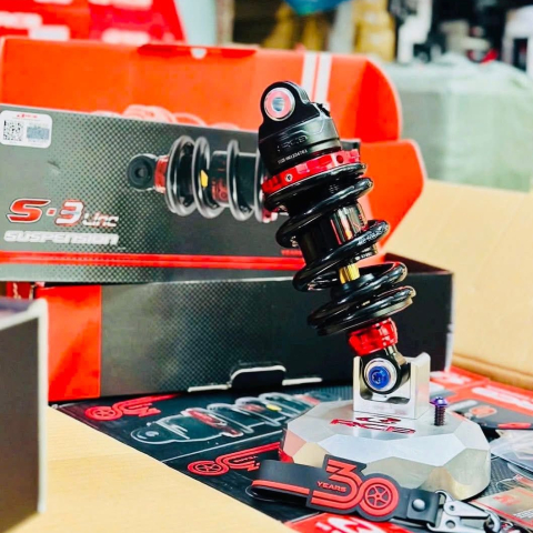 Phuộc RCB S3 cho Exciter 135 bản kỷ niệm 30 năm chính hãng