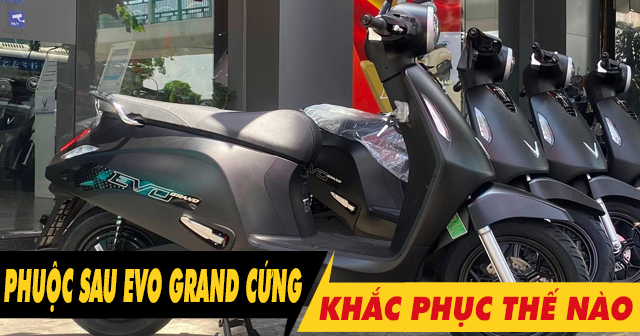 Phuộc sau Evo Grand ít nhún, chạy tưng xe phải làm sao?