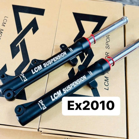 Phuộc trước LCM 4S cho Exciter 135 heo 1 pis