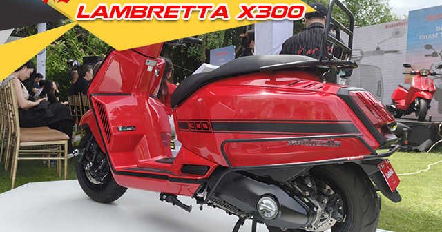 Thông số lốp xe Lambretta X300 size bao nhiêu? Thay loại nào tốt?