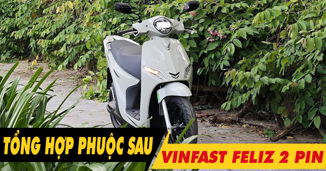 Tổng hợp phuộc sau xe điện Feliz 2 pin nhún êm mới nhất hiện nay