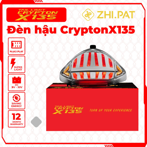 Đèn hậu Crypton X135 TAIL cho Exciter 135 (2005 - 2010) chính hãng ZHI.PAT
