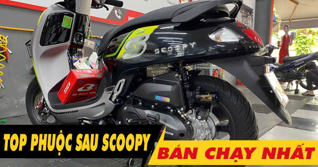Top 3 phuộc sau xe Scoopy bán chạy nhất Shop2banh năm 2026