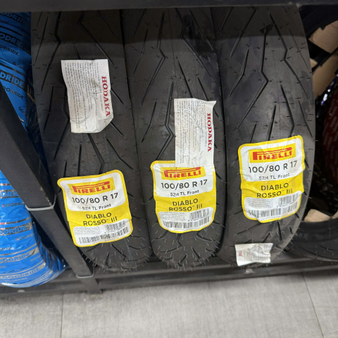 Vỏ Pirelli 100/80-17 Diablo Rosso III