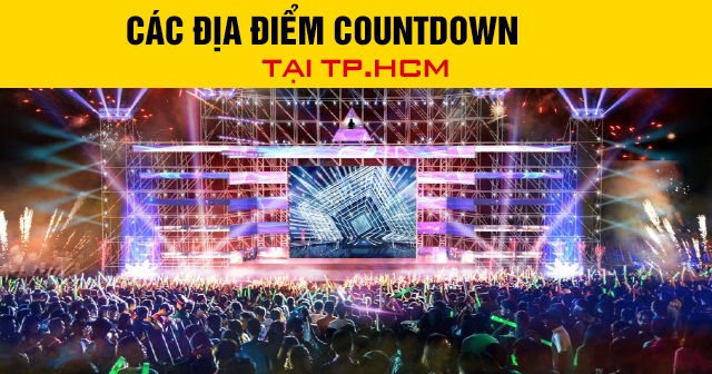 Các địa điểm Countdown 2026 tại TP.HCM
