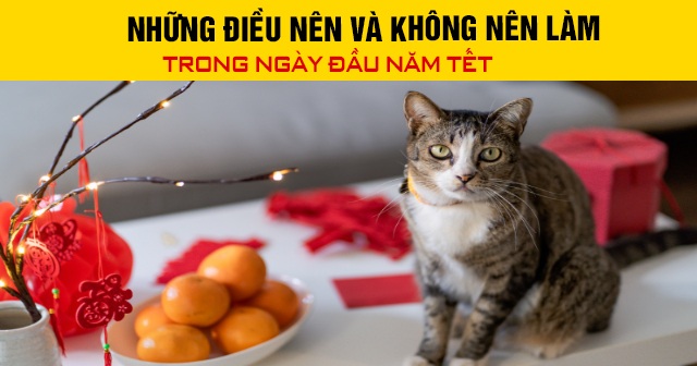 Những điều nên và không nên làm trong ngày đầu năm Tết 2026