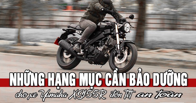 Những hạng mục cần bảo dưỡng xe Yamaha XS155R đón Tết 2026 an toàn
