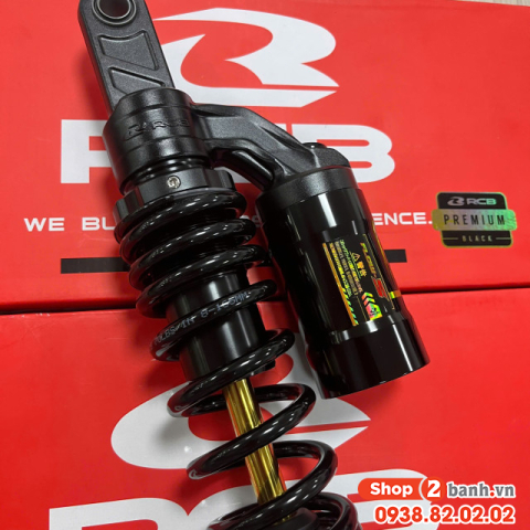 Phuộc RCB Flow S ty vàng cho Vario 160, Click 160 chính hãng