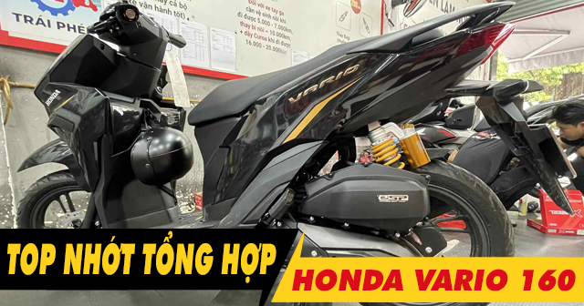Top 5 nhớt tốt cho xe Honda Vario 160 bán chạy nhất Shop2banh năm 2026