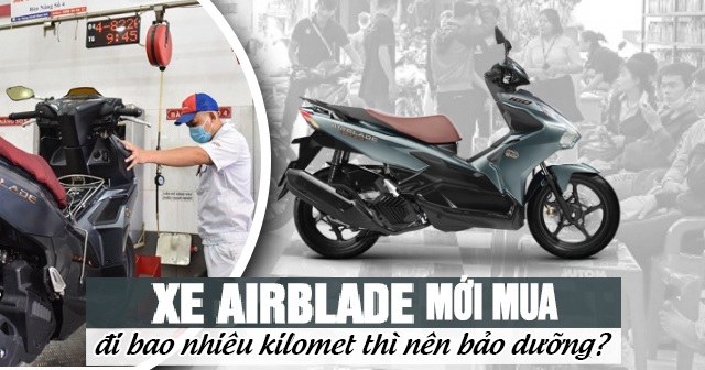 Xe AB 2026 mới mua đi bao nhiêu km thì bảo dưỡng?