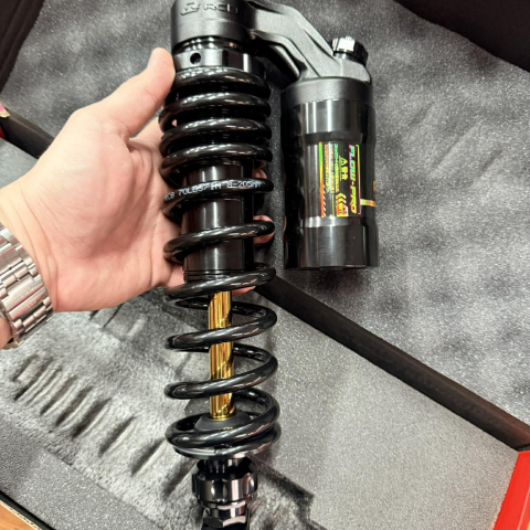 Phuộc RCB Flow Pro ty vàng cho Vario 160, Click 160 chính hãng