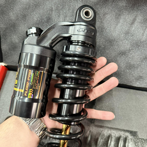 Phuộc RCB Flow Pro ty vàng cho Vario 160, Click 160 chính hãng