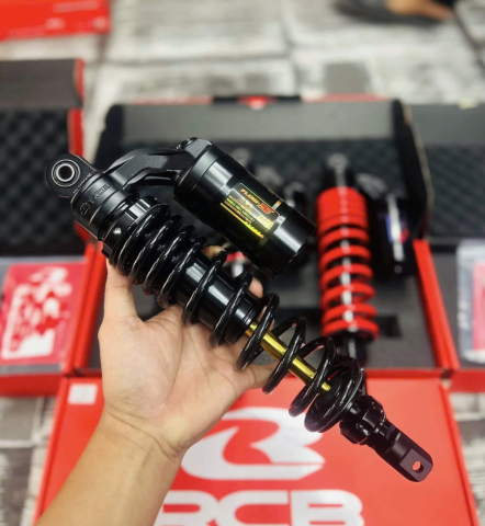 Phuộc RCB Flow S ty vàng cho Vario 160, Click 160 chính hãng