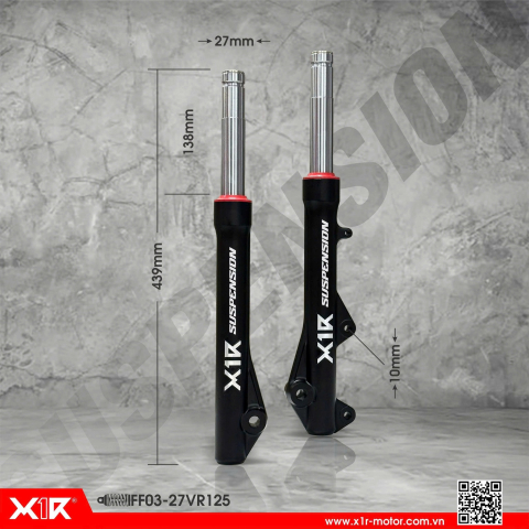 Phuộc trước X1R chính hãng cho Vario