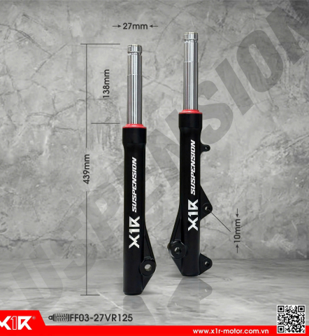 Phuộc trước X1R chính hãng cho Vario