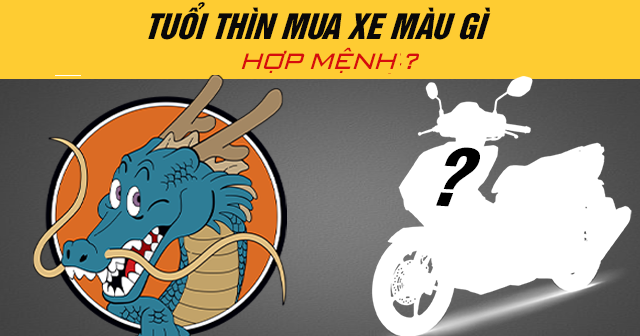 Tuổi Thìn mua xe màu gì hợp mệnh theo phong thủy?