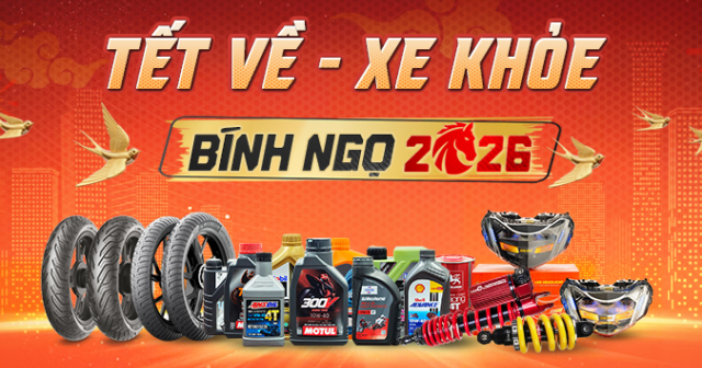 Xuân Bính Ngọ 2026 - Tết Về Xe Khỏe Tại Shop2banh