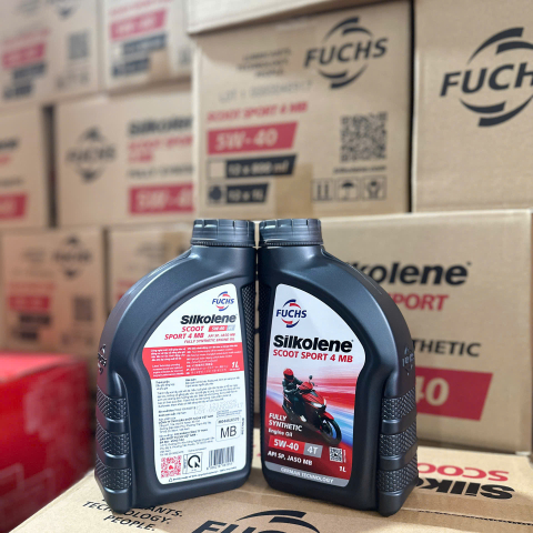 Nhớt Fuchs Silkolene Scoot Sport 4 5W40