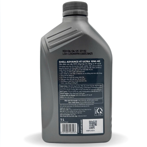 Nhớt Shell Advance Ultra 10W40 1L