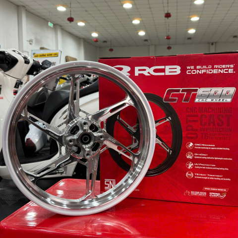 Mâm RCB CT600 cho Vario 150/160 (1 đĩa), Click 125/160 (01S0512B / 01S0512S)