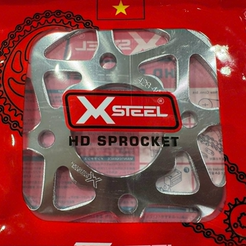 Bộ nhông sên dĩa X1R cho Winner (122L, Crom)