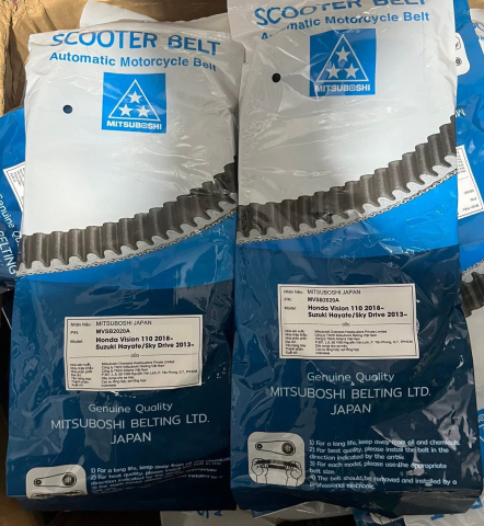 Dây curoa Mitsuboshi cho Vision 110, Hayate (MVSB2020A)