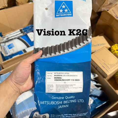 Dây curoa Mitsuboshi Vision, Scoopy 110 (MVSB0036)