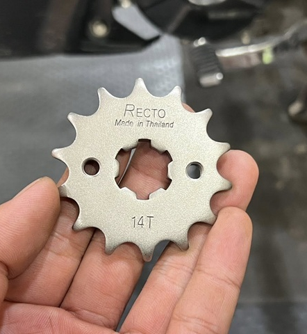 Nhông Recto 14T cho Exciter chính hãng