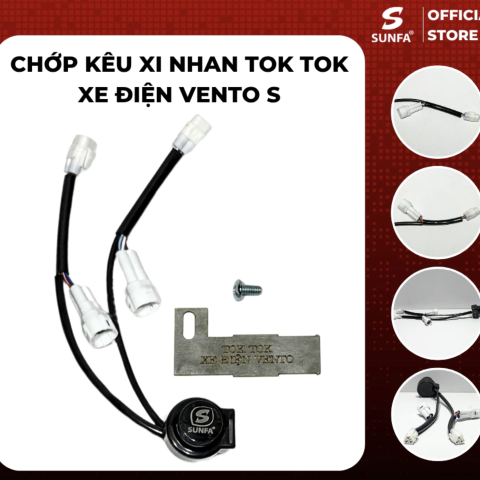 Cục chớp xinhan kêu tok tok Sunfa cho xe điện Vinfast Vento S