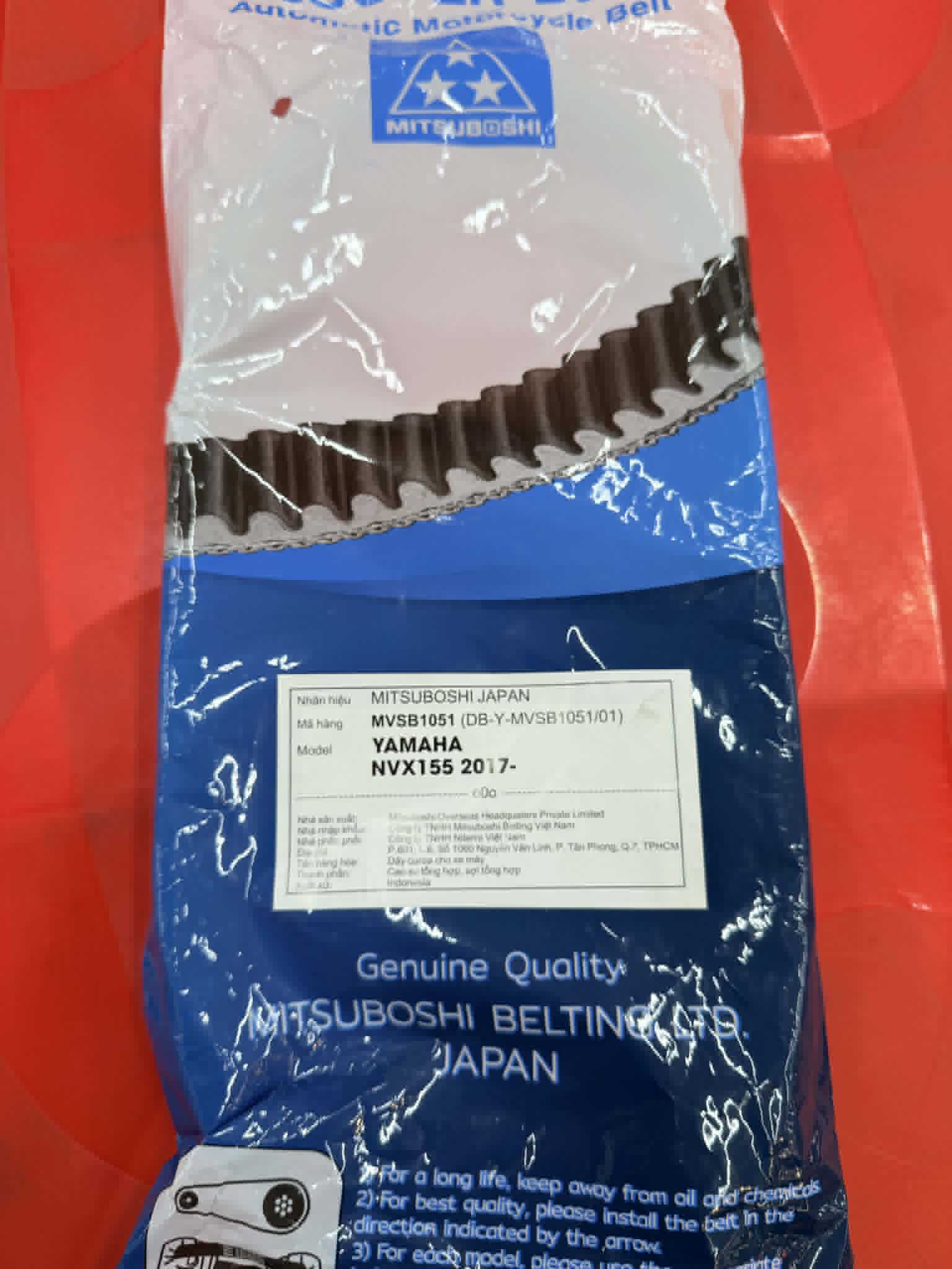 Dây curoa Mitsuboshi cho Yamaha NVX155 (MVSB1051)