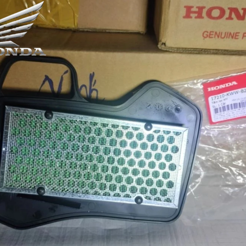 Lọc gió zin cho Wave S110, RSX 110, Blade 110, Alpha 110 (bình xăng con)