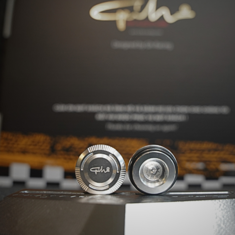 Nút che chân kính GH Racing nhôm CNC cho Honda Lead CBS