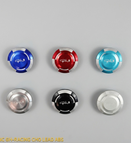 Nút che chân kính GH Racing nhôm CNC cho Lead ABS