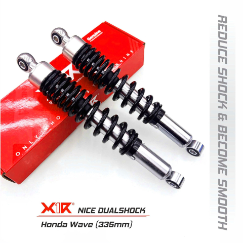 Phuộc X1R Nice màu đen mới cho Wave, Dream, Future,... chính hãng