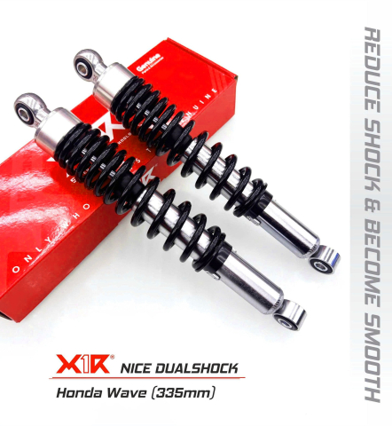 Phuộc X1R Nice màu đen mới cho Wave, Dream, Future,... chính hãng
