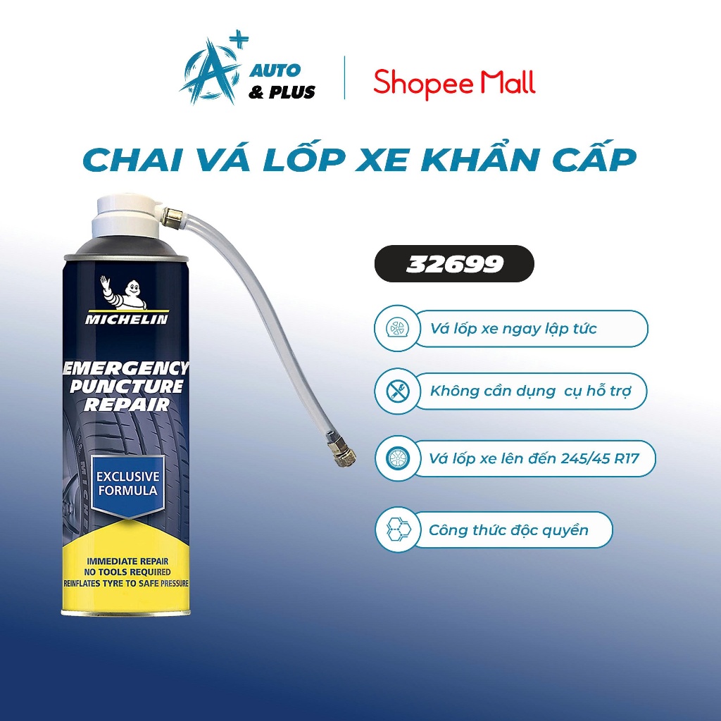 Chai cao su non vá lốp khẩn cấp Michelin-W32699