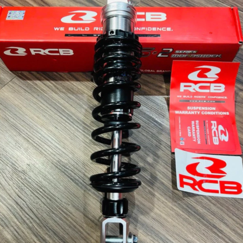 Phuộc RCB S2 Series ty trắng cho Vario, Click, Vision, Lead, Sh Mode,...