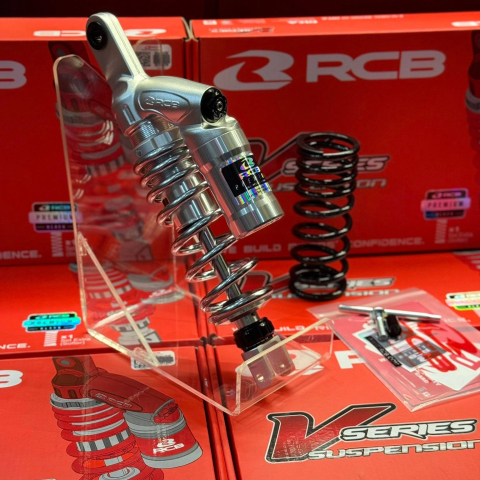 Phuộc RCB VD crom cho Vario 125/150, Click, Vision, Sh Mode, Mio , Scoopy, Beat,….