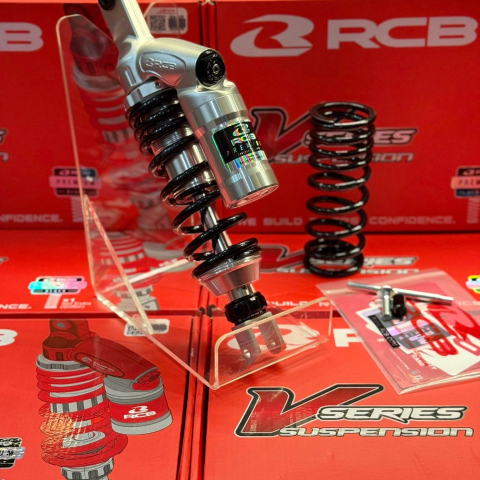 Phuộc RCB VD crom cho Vario 125/150, Click, Vision, Sh Mode, Mio , Scoopy, Beat,….