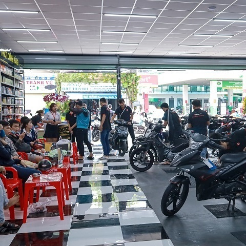 Phuộc trước X1R chính hãng cho Air Blade