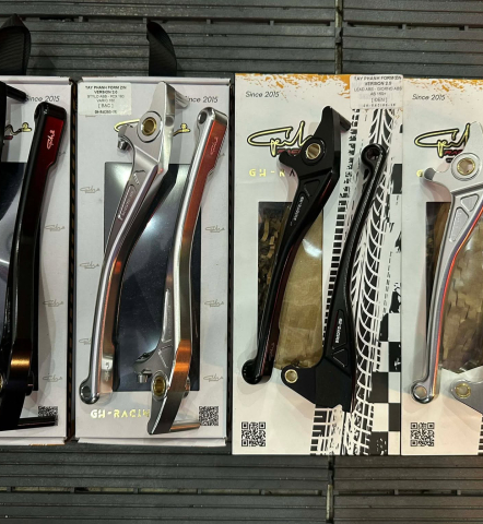 Tay thắng GH-Racing CNC V2 cho Honda Vario, Giorno, Stylo CBS