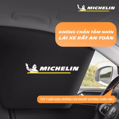 Bộ che nắng xe Ô tô Michelin M2438-01 (set 4 cái)